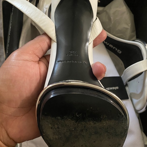 Alexander wang heel white leather - Picture 4 of 8